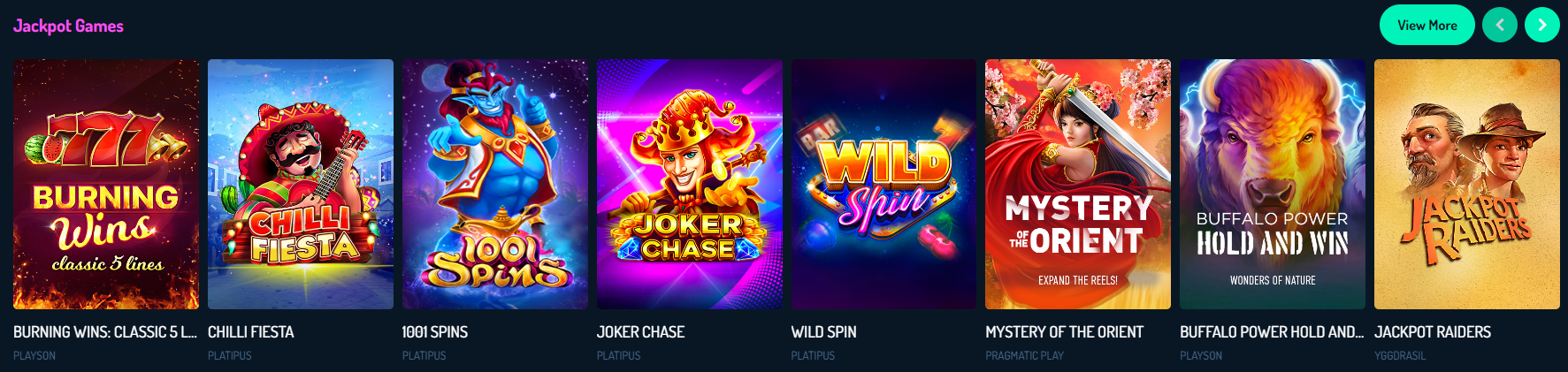 Jackpot Games